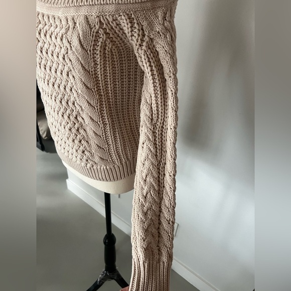 Intermix Adalene Off Shoulder Knit Sweater - Picture 4 of 15